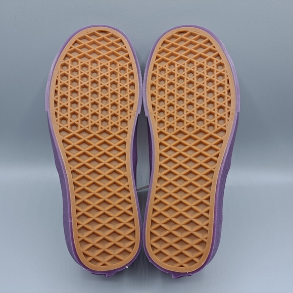 New Vans Authentic Violet Translucent Purple Gum Sole Pink with White Stitching - Picture 8 of 10
